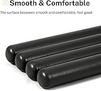 Vista 5 de Donner Baquetas 5A, baquetas clásicas de madera de arce negro con bolsa de almacenamiento, 2 pares