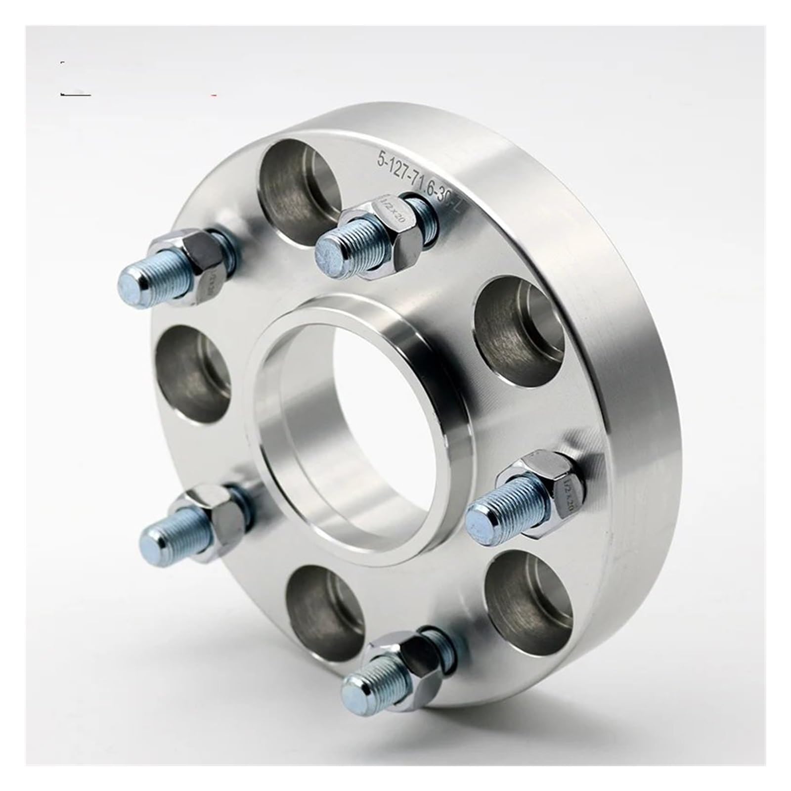 distanziali auto Per 5 Alette 15/20/25/30/40/50 Mm | Materiale: lega di alluminio 6061-t6 PCD 5x100 CB 57,1 mm(30MM 12x1.5)