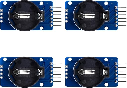 DS3231 AT24C32 RTC Module, High Precision Clock Module IIC Module Storage Module for Arduino, Raspberry Pi - 4PCS