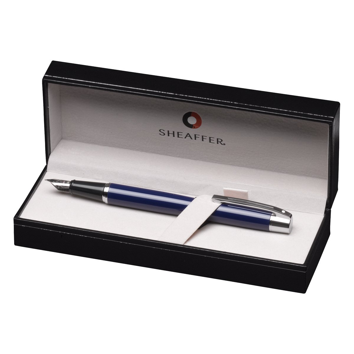 Sheaffer 300 Füllhalter Rollerball – Glänzend Blau Mit Chrom, In Geschenkbox