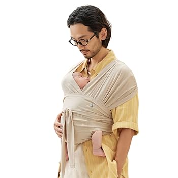 ほぼ未使用★コニー抱っこ紐FLEX AirMesh ヘッドサポート付き　ベージュ コニー抱っこ紐FLEX AirMesh™ | 夏用エアーメッシュ素材のサイズ