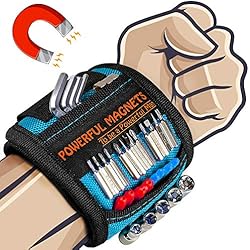 Regalos Originales para Hombre Muñequera Magnética - Ideas Regalos Hombre Navidad, Padre Regalos Originales y Utiles Gadgets, Regalos San Valentin, Dia Del Padre Regalos, Regalos para Mecanicos Papa