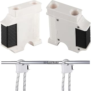 2PCS Quick Release Boat Fender Clips, Adjustable Boat Fender Hanger, Anti-Slip Boat Bumper Rail Adjuster for Dock, Pontoon, Yacht and Sailboat Protection