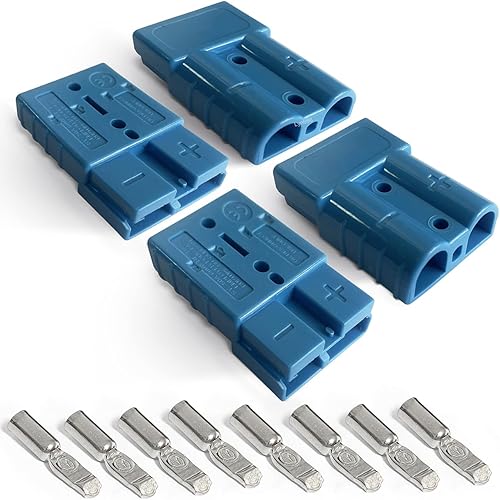 Miniatura 13 de Batería de calibre 6-10, conector rápido de 50 A, batería de 12 a 36 V, batería de desconexión rápida, kit de enchufe de arnés de cable