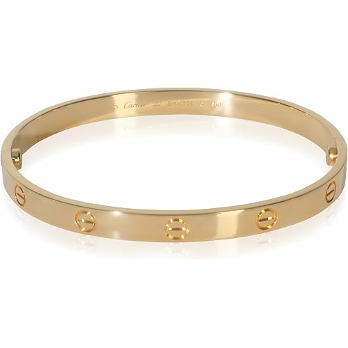 Cartier, Pre-Loved Love Bracelet, Yellow Gold, 20 cm