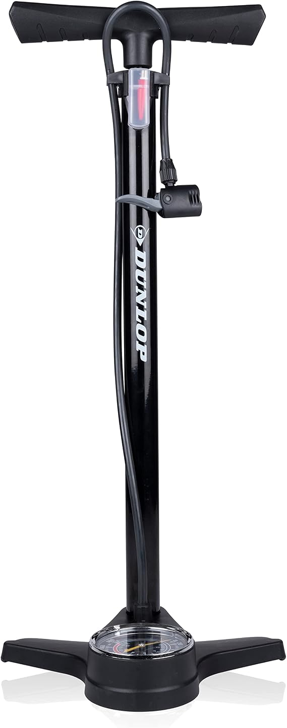 Dunlop Sport Dunlop Bicycle Pump with pressure gauge Double valve