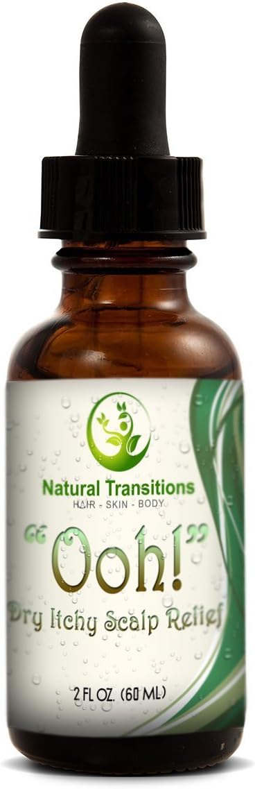 "Ooh!" Dry Itchy Scalp Relief - An All Natural, Vegan-friendly Soothing Treatment Oil for Men & Women Who Suffer From Dandruff, a Dry Itchy, or Seborrheic Scalp and Want Soothing Relief and a Healthier Scalp. This Fast Absorbing Non-greasy Oil Is Ideal for All Hair Textures From Caucasian to Ethnic & African American. A Best Selling Oil in the Natural Hair Community for Over 5 Years, 2 Ounce