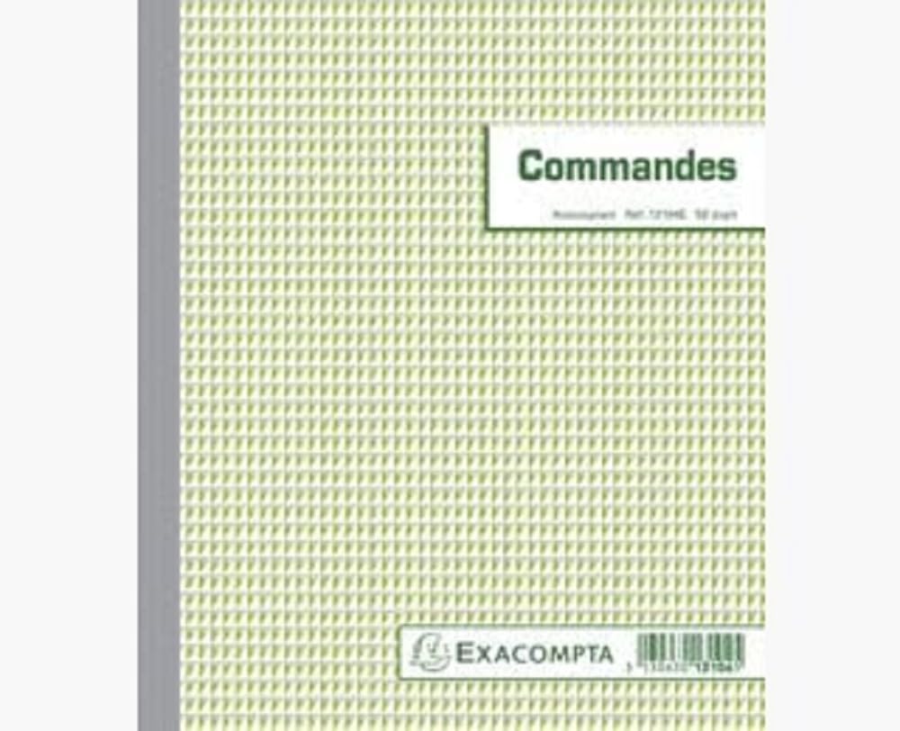 Blocchetto Fatture Exacompta - 50 Fogli Autocopianti, 3 Copie, Produzione Francese - Foto 5