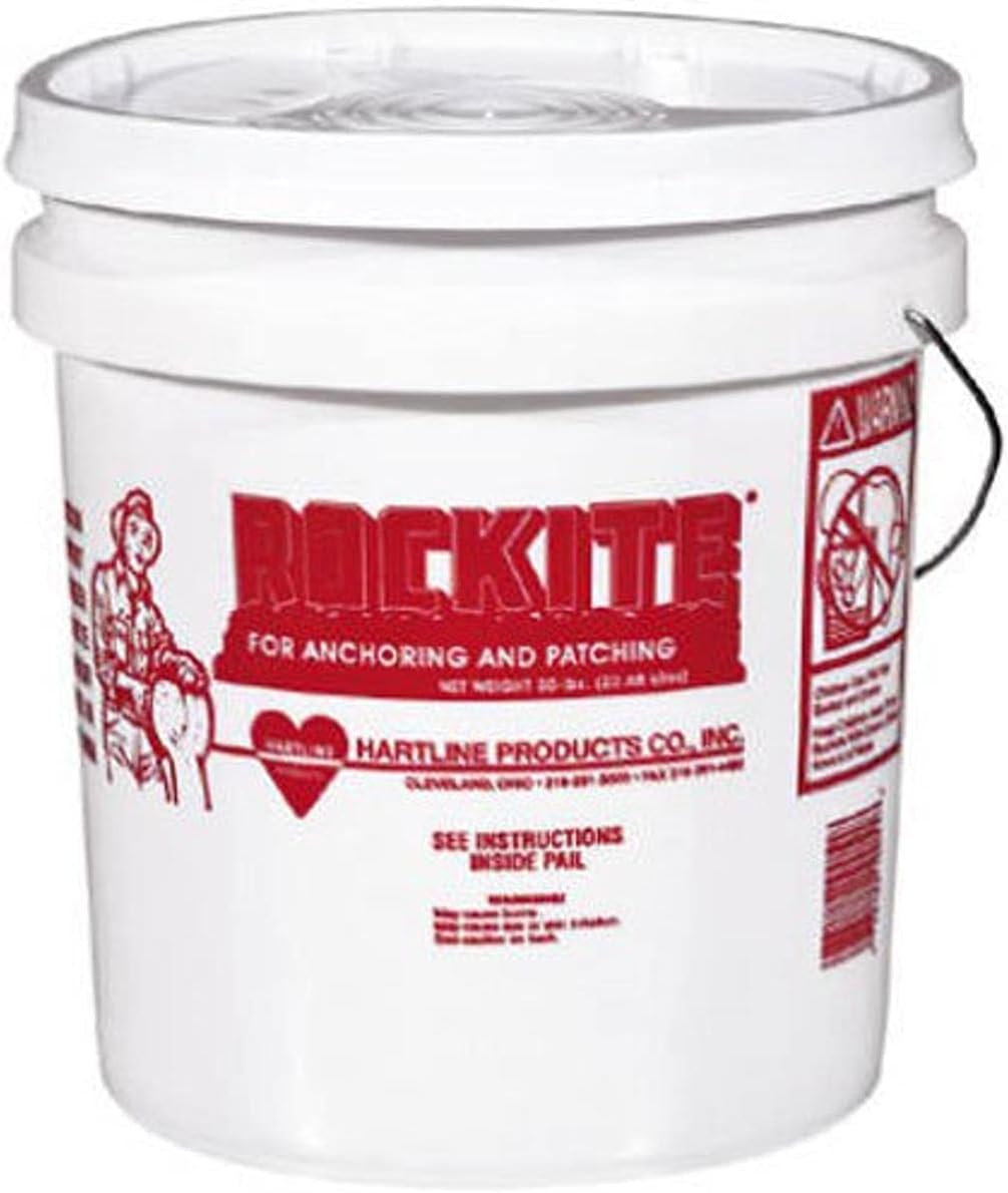 Rockite Cement, 50 Lb, White/Off-White/Gray (10051)
