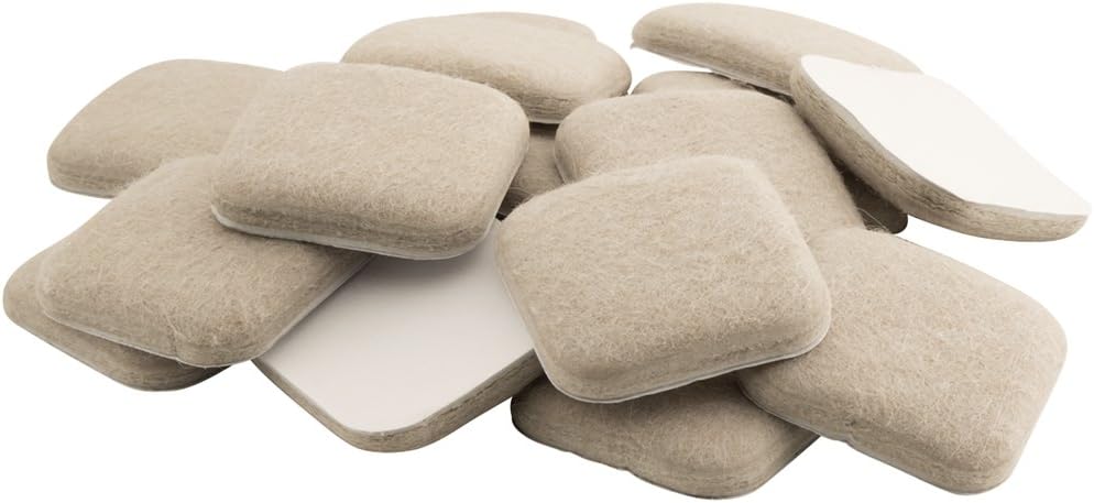 8 X Square Cut To Size Felt Floor Protector Pads - Dotty Deals - View #7