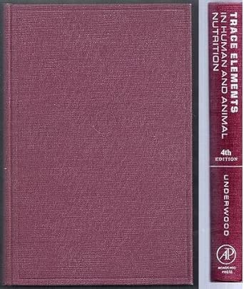 Trace Elements in Human and Animal Nutrition 4th Edition book cover