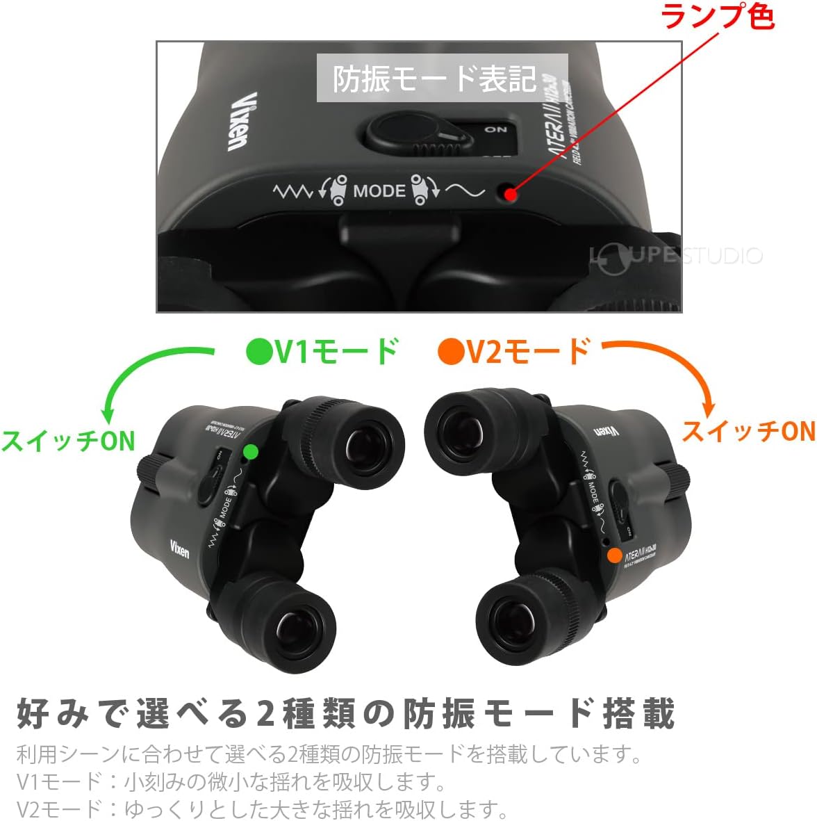 メーカー純正品[充電不要 1年保証] ビクセン(Vixen) 双眼鏡 アテラ