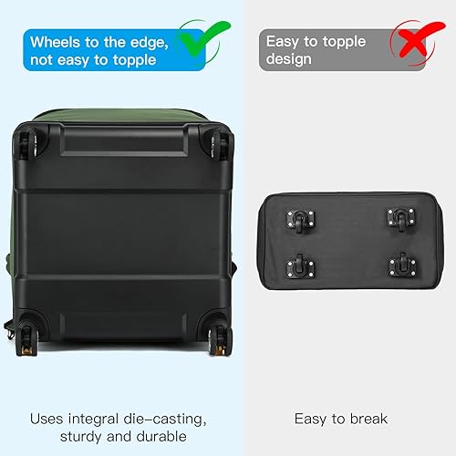 Miniatura 3 de TUGUAN Bolsa de viaje para asiento de automóvil para avión con ruedas giratorias, mochila acolchada para asiento de automóvil, bolsa grande para