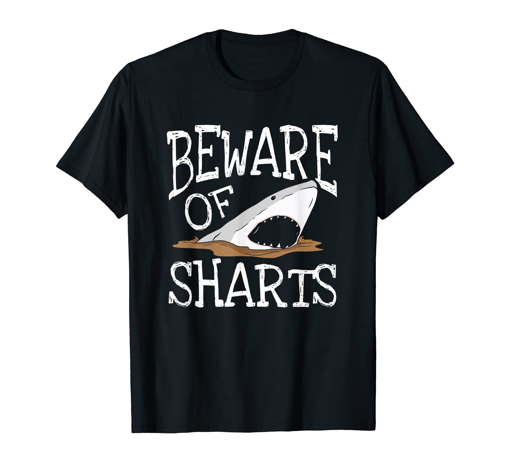 Pool Cute Tees Funny Shart ApparelGraphic Funny Shart Apparel-Beware of Sharts T-Shirt