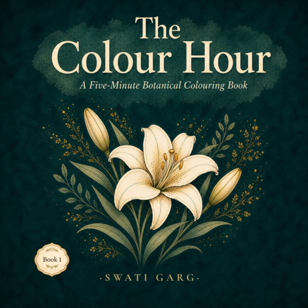 The Colour Hour: A Five-Minute Botanical Colouring Book