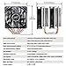 immagine 4DEEP COOL NEPTWIN V2- Dissipatore CPU, 6 Tubi di Calore, Doppia Torre, Ventola da 120 mm, Colore Nero