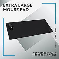 Vista 5 de Logitech G Pro X Superlight Wireless Gaming Mouse + G840 XL Gaming Mouse Pad Bundle - Black