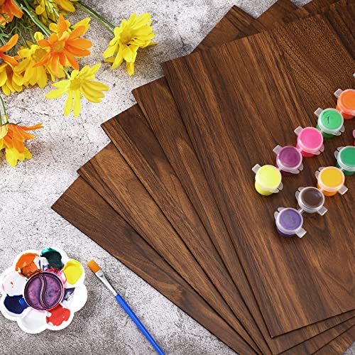 12 X 12 X 1/8 Inch Walnut Wood Sheets Unfinished Wood For Crafts 3 Mm Thick Craft Wood Unfinished Plywood Thin Wood Sheets For Drawing Painting Engraving Laser Cutting Burning Diy Crafts (24 Pcs) #TOP6