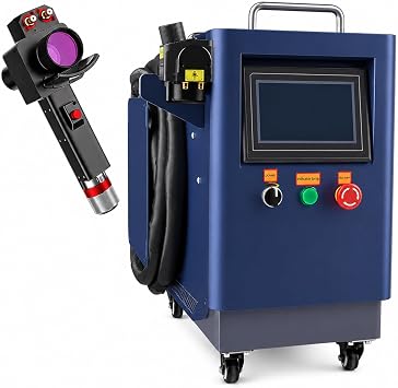 Fiber Lase Pulsed Cleaning Machine for Wood 500W JPT Pulsed lase Cleaning Machine Industrial High Precision for Metal Rust Oil Paint Remove Cleaner Air Cooling