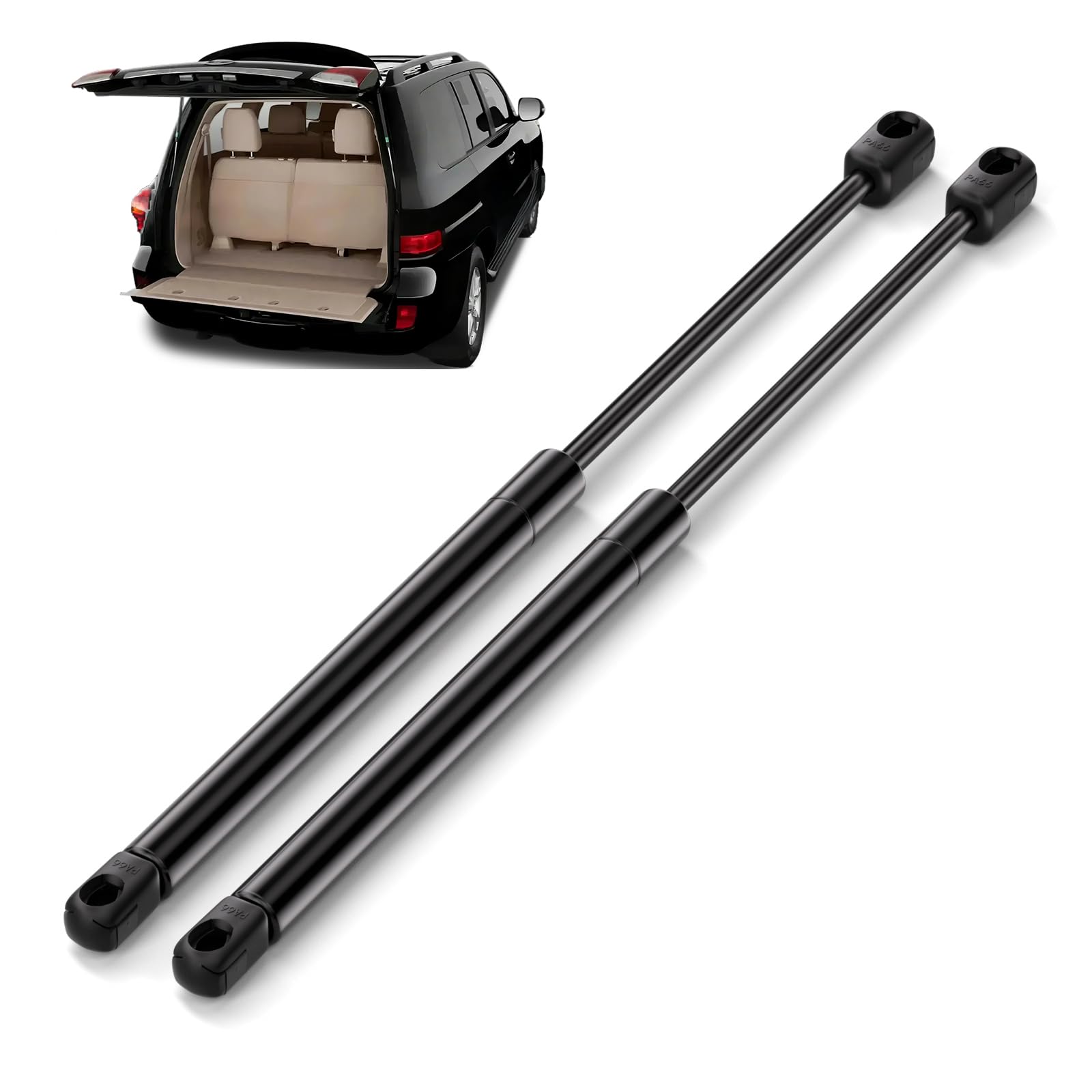 Snapklik.com : ARANA Rear Window Glass Struts Shocks For 2000-2006 ...