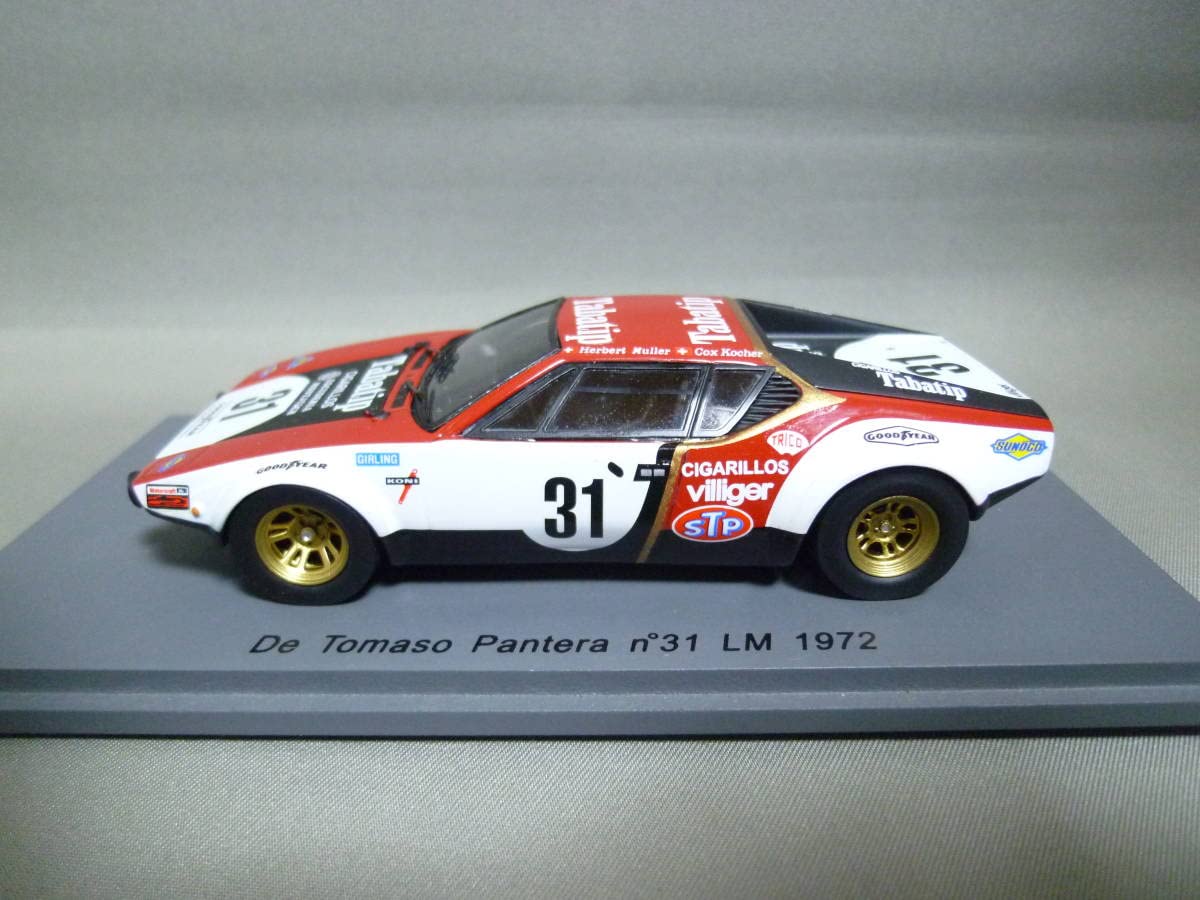 Amazon.co.jp: Spark 1/43 De Tomaso Pantera LM 31 Le Mans 24h