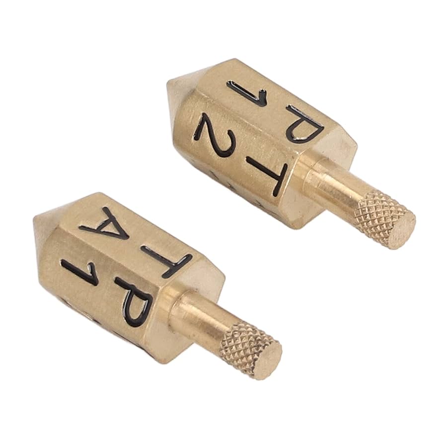 Amazon.com: JTLB Game Gyroscope 2Pcs 6 Sides Dice with Shank