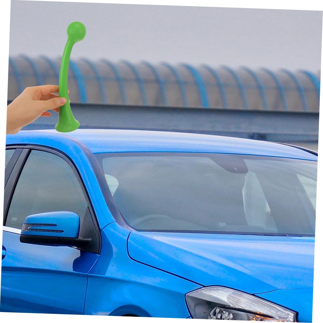 MAGICLULU 2pcs Car Roof Decorations Adorable Horn Ornaments for Vehicle Exterior Easy to Install Accessories Unique Hood Decals for Cars Non-Fading