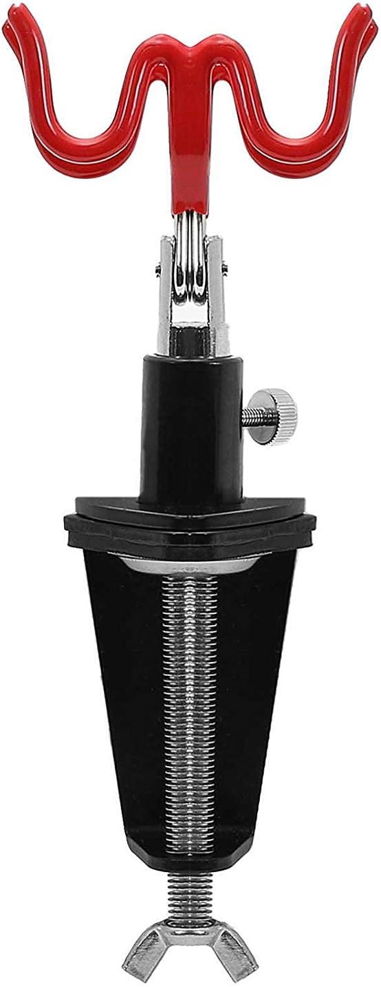 ABEST New 2 Airbrush Holder clamp-on Table Mount Hobby kit AB-H3