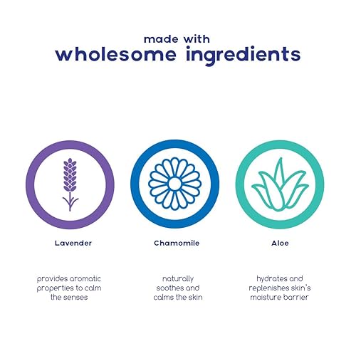 Miniatura 4 de Baby Magic Baño calmante para bebé, 9 onzas, lavanda y manzanilla, sin lágrimas, libre de parabenos, ftalatos, sulfatos y tintes