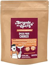 La Brigade des Épices Chorizo Spices – 100% Natural and Made in France – Bag of 250 g – For 5 kg of Meat
