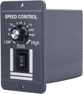 40A DC Motor Speed Controller 12V to 60V PWM Speed Control with Reverse Heavy Duty Remote 12V Motor Controller for DC Brush Motors