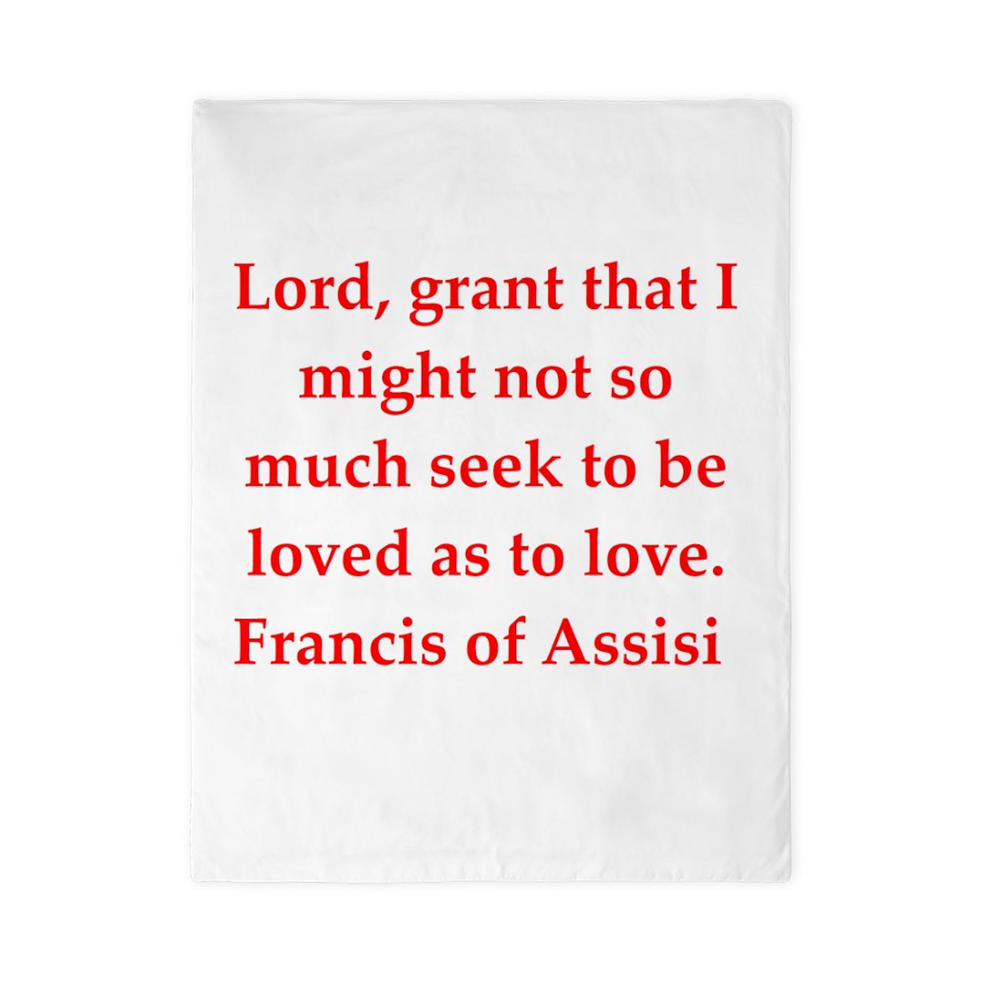 CafePress Fa111 Twin Duvet Cover, Printed Comforter Cover, Unique Bedding,