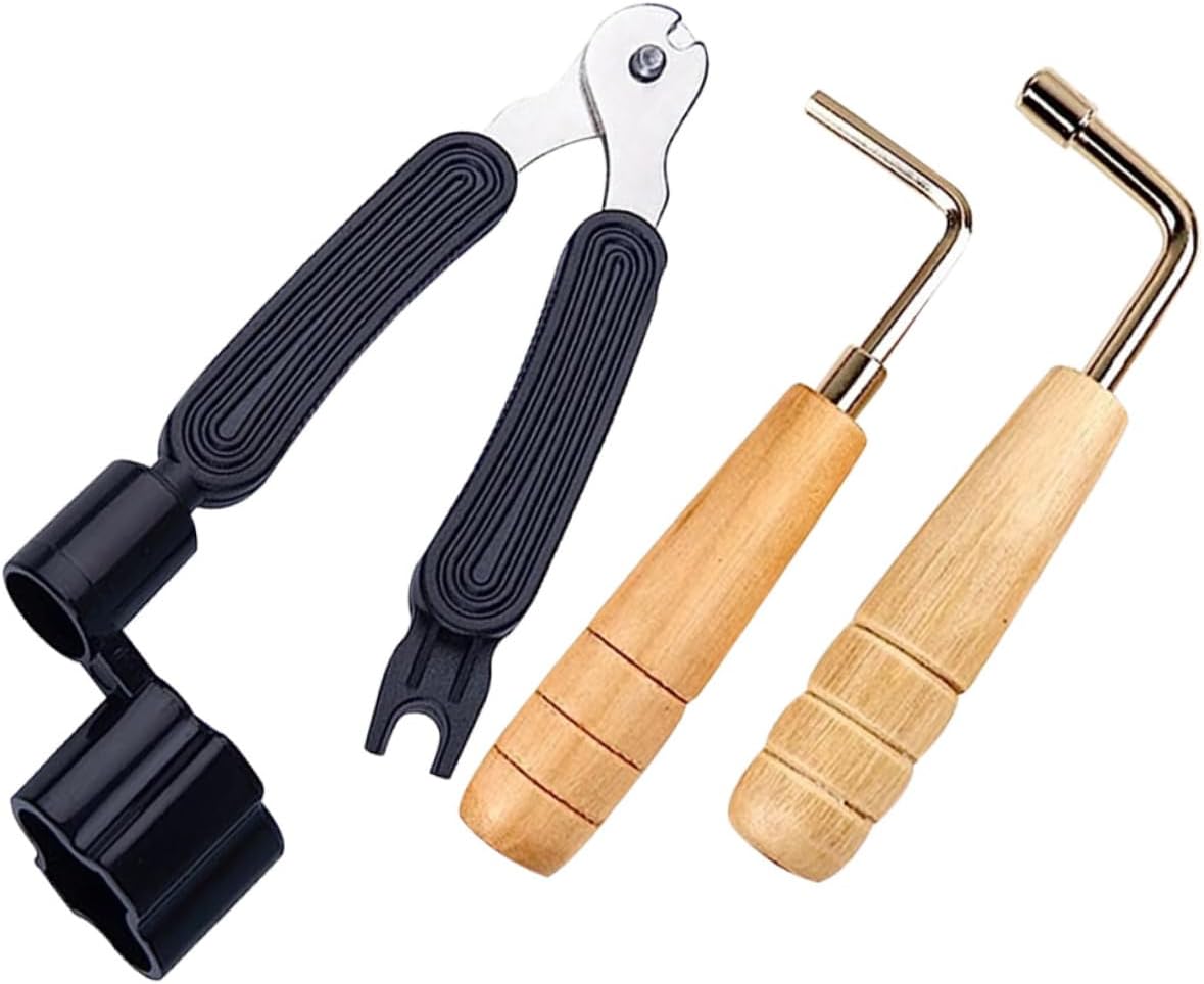 TOYANDONA 1 Set String Tensioner Bridge Pin Pullers Guitar