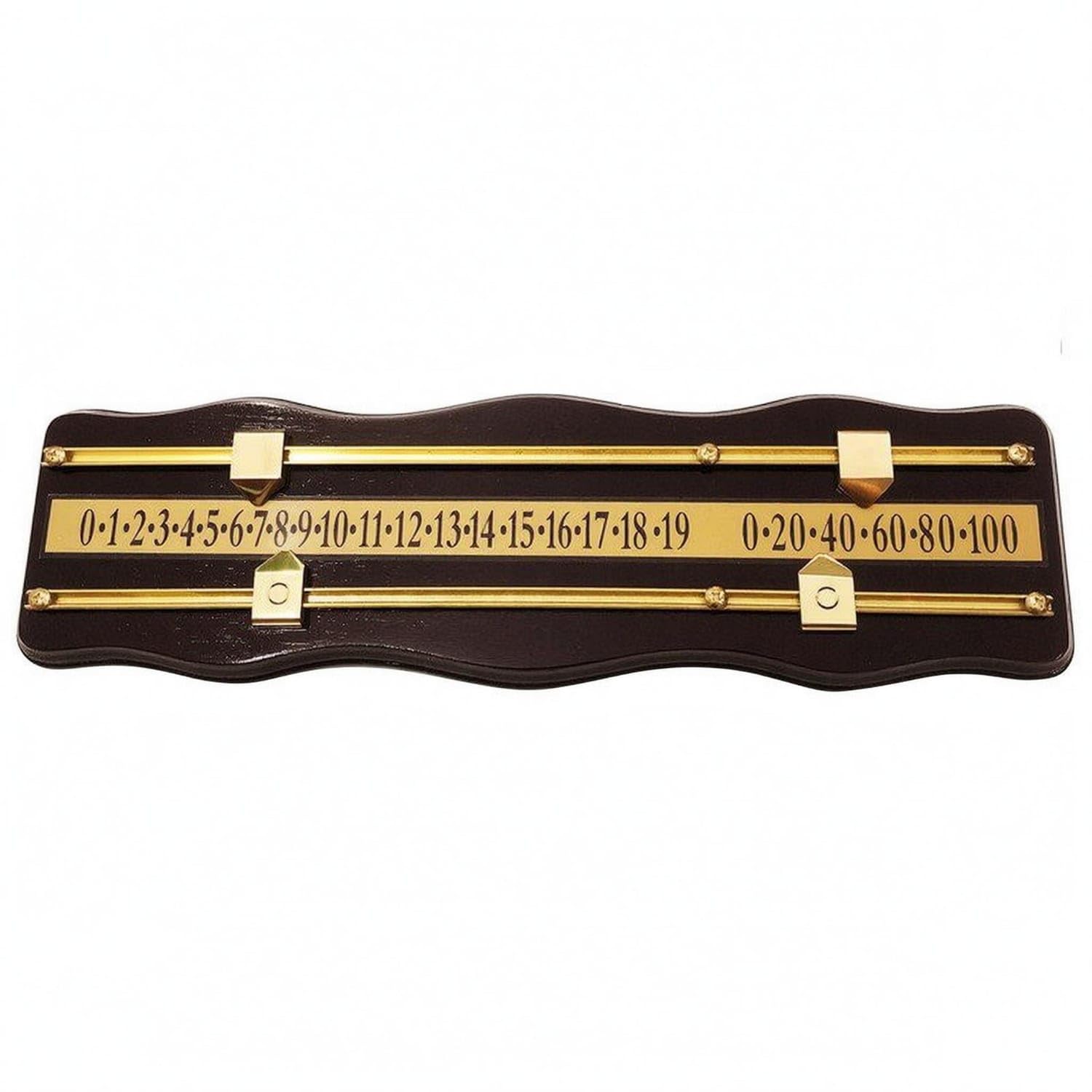 Wood-Finish Billiards Scoring 2-player Solid Wood Gold | Construction Score Tracking Wall Display Visible Layout Game Solid Wood Gold 2-player-image-9