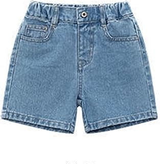 2025 Bebé, Niñas Pequeñas, Niños, Vaqueros, Pantalones Cortos, Diseño Simple, Lindos Pantalones Vaqueros de Verano con su Camiseta Interior Favorita Camiseta Chándal