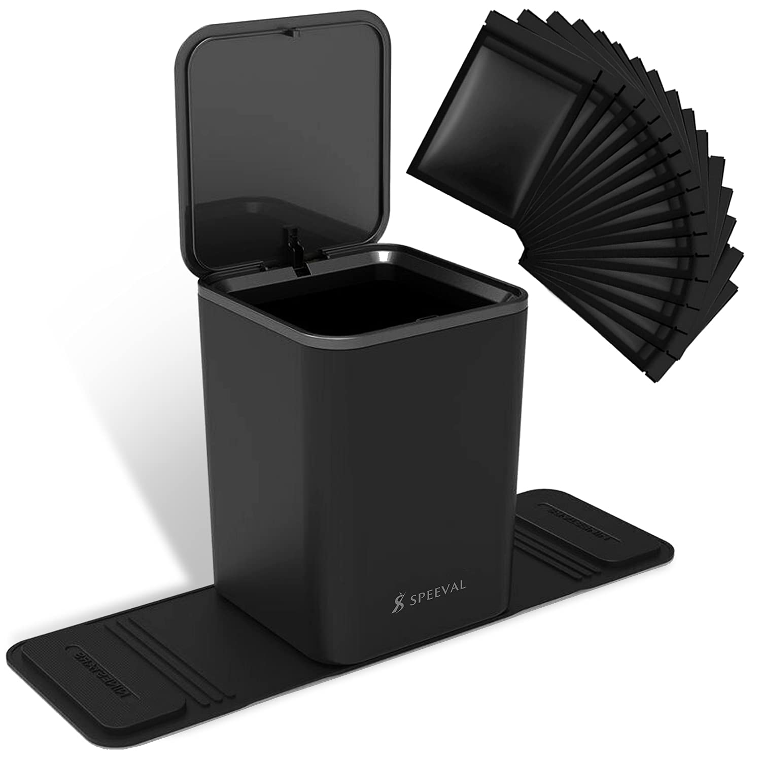 Amazon.co.jp: 車用ゴミ箱 倒れない 蓋付き 取り付け不要 タッチ式 