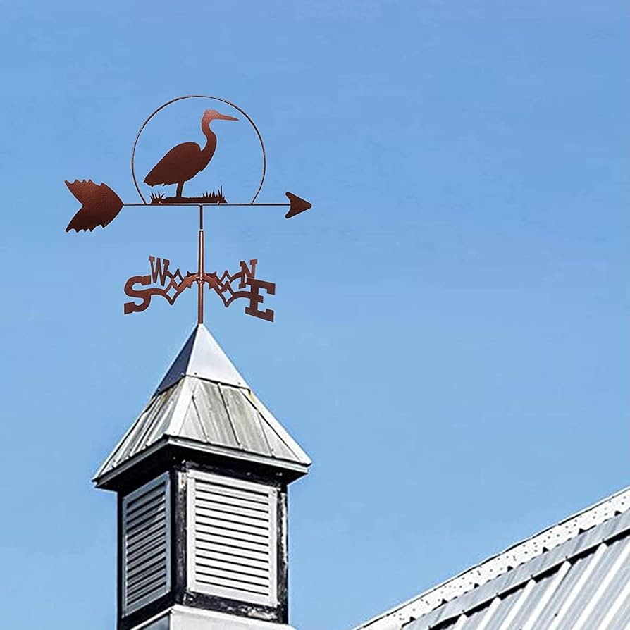 クリスタル 風見鶏 ウルフ風見鶏 金属製風見鶏 ガーデン風見鶏 屋外屋上ガーデン