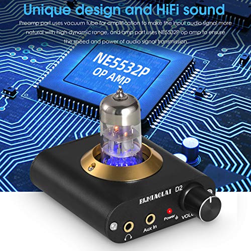 Mini-vacuüm buis-hoofdtelefoonversterker buis hoofdtelefoon versterker stereo preamp - Afbeelding 6