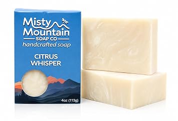 Cirtus Whisper Bar Soap - Handmade by Misty Mountain Soap Co.