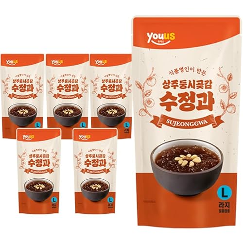 韓国飲料 Take out 干し柿シナモン(スジョングァ（水正果）)340ml x 5包 韓国飲み物 韓国飲料 韓国ジュース（Amazon）