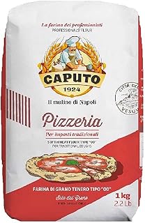 Caputo Italian Premium Flour Type "00" Pizzeria , 2000 gram(1 kg X Pack 2)