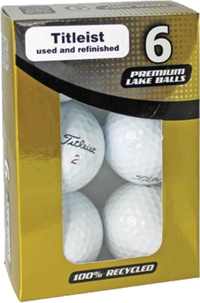 TITLEIST Ball Reclaim Golfers Used & Refinished Reclaimed Golf Balls