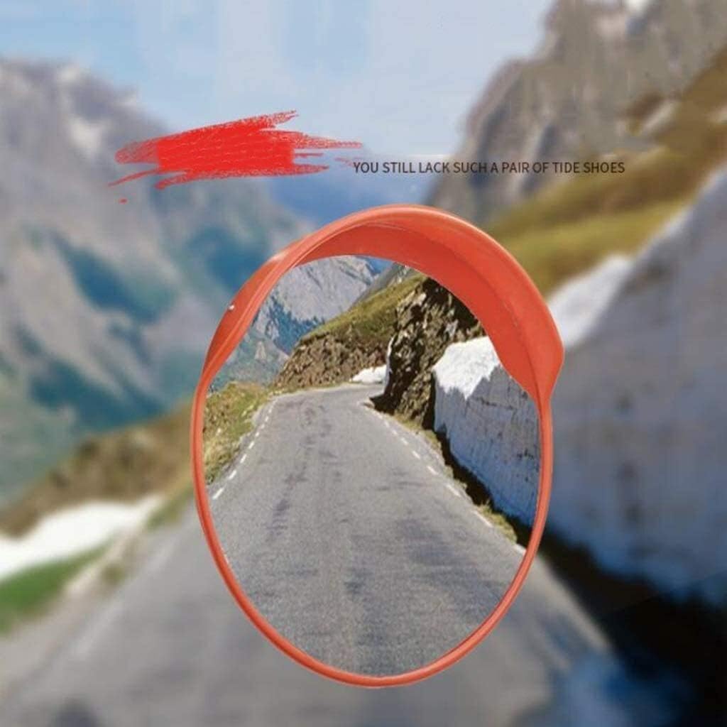 Mirrors,Convex Traffic Safety Mirror Road Turn Safety Mirror, Clear Mirror Outdoor Wide-Angle Lens Turn Vehicle Blind Spot Mirror/#2/75Cm