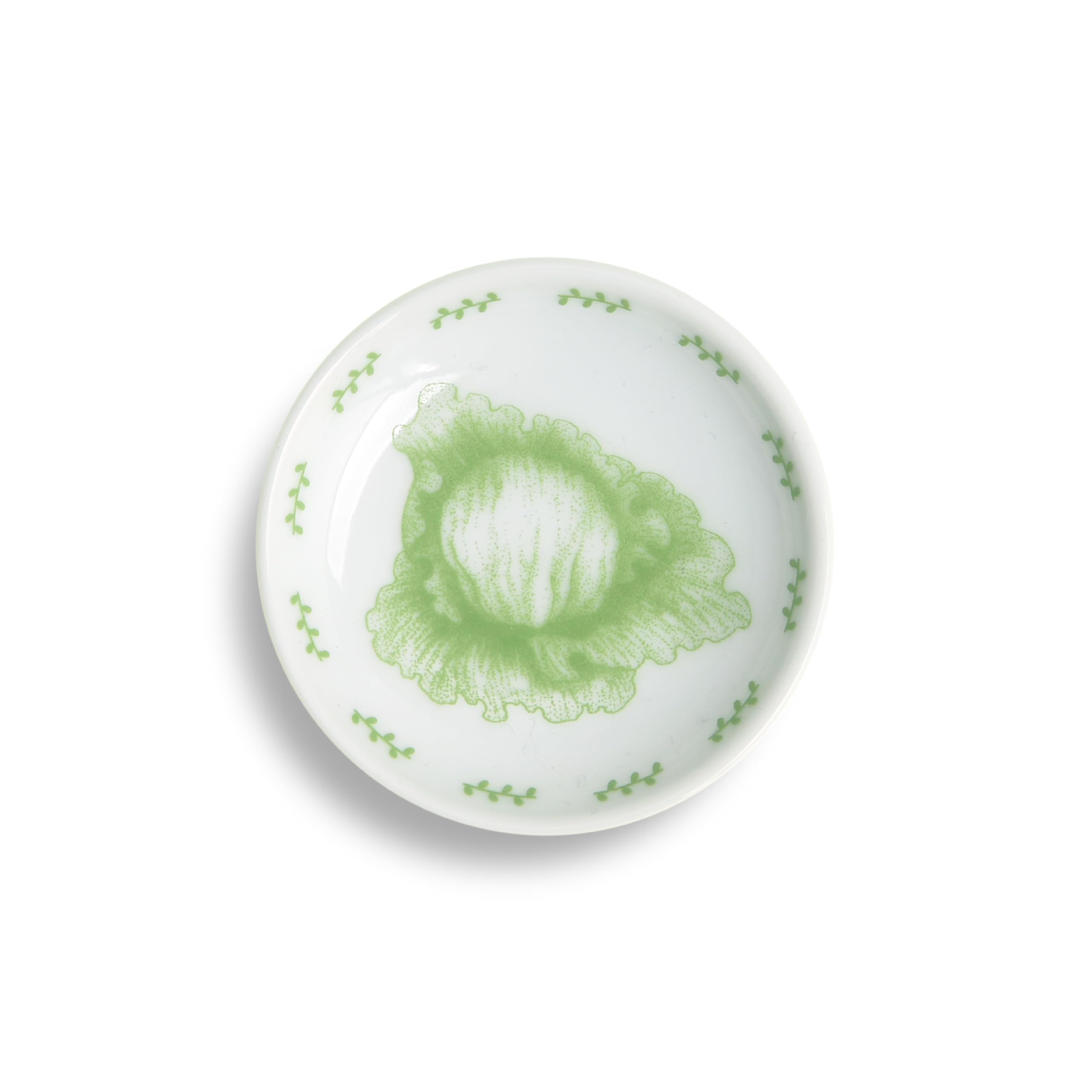 Amazon.co.jp: natural69 【 波佐見焼 】 ちょこさい 姫皿 レタス