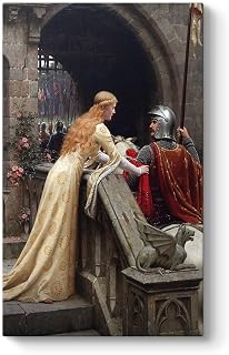 Edmund Blair Leighton - Tanrı Korusun Tablosu 30 x 50
