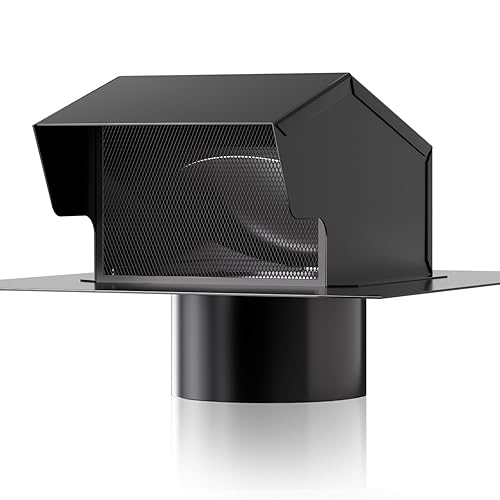 Roof Vent Cap - Hon&Guan Roof Vents 4 Inch Galvanized