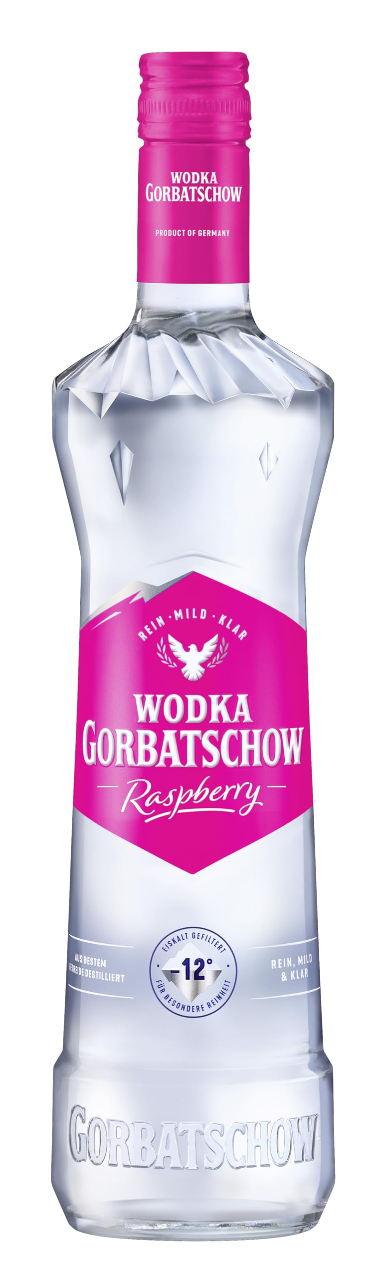 Gorbatschow Wodka Raspberry Special Edition 37,5 Prozent Vol. (1 X 0,7L) - Premium Wodka Mit Himbeergeschmack - Limited Edition Raspberry Flavored Vodka product image