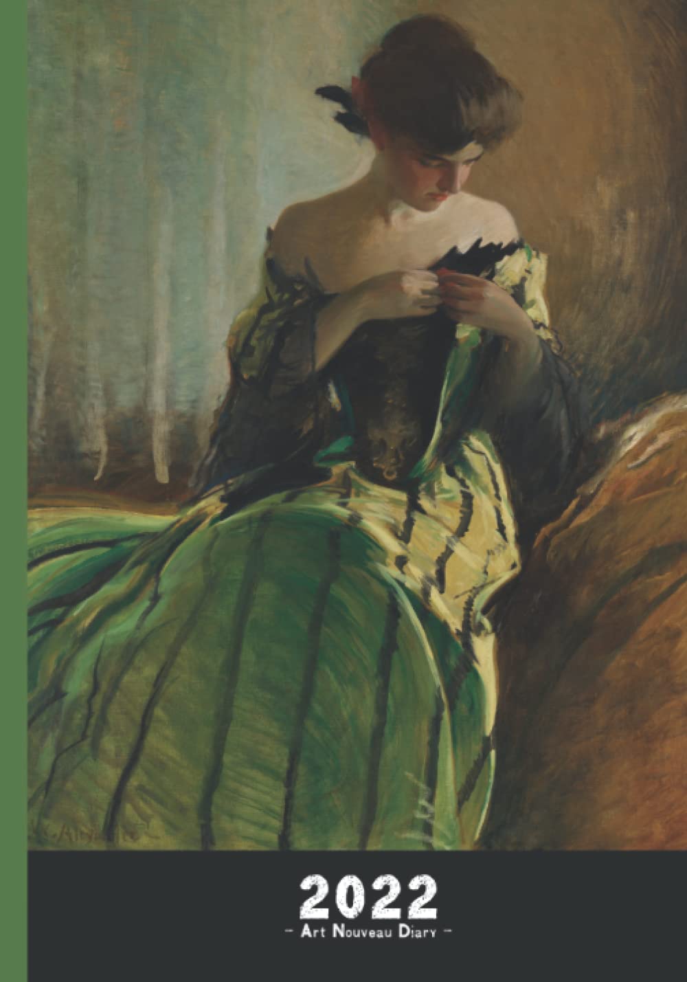 Art Nouveau Diary 2022: Art Nouveau 2022 diary: John White Alexander print on the cover; with a week to view, 7 by 10 inches, with sections for ... and 2023, and an extra section for 'Notes'