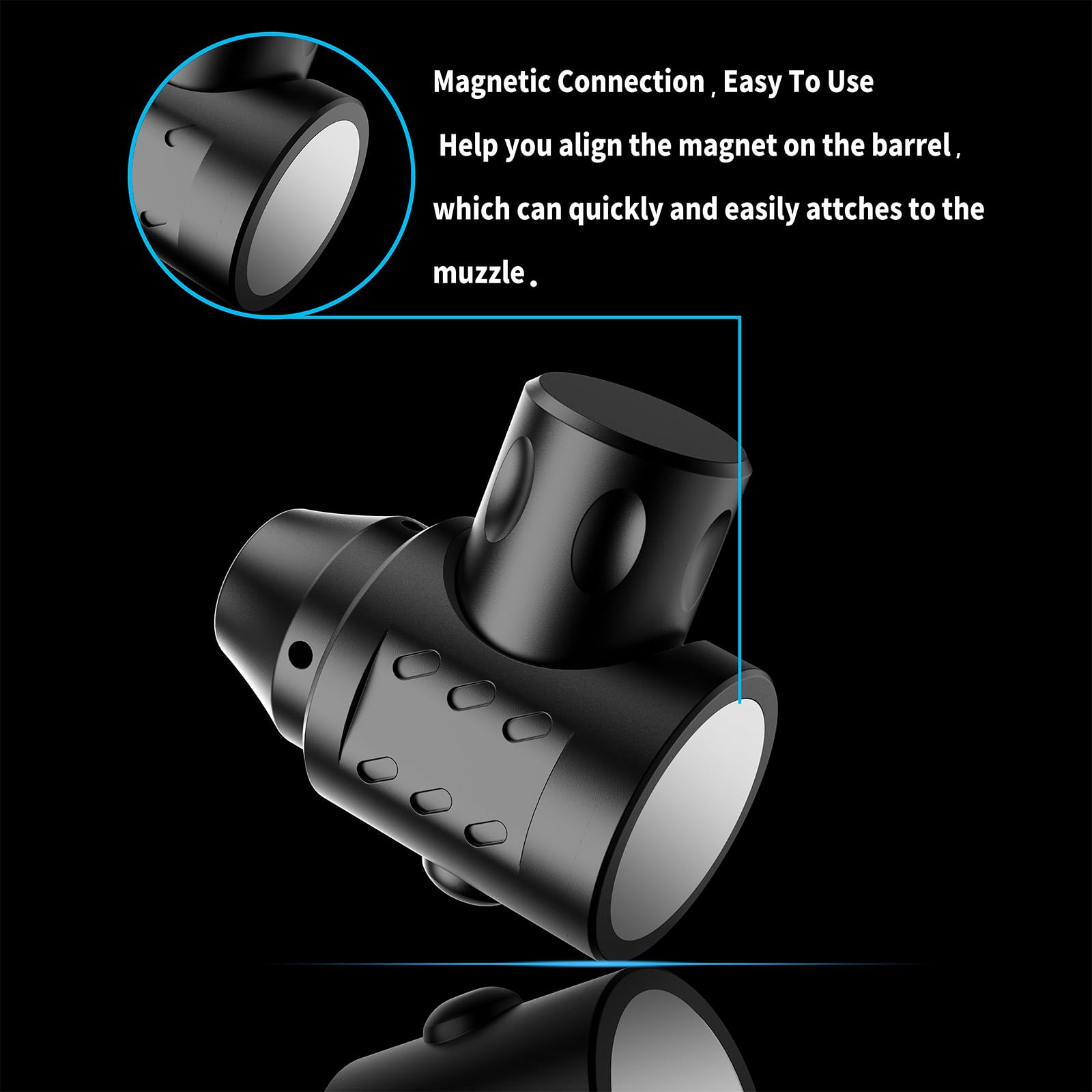 Theopot Green Laser Bore Sight Kit,Laser Boresighter Multiple Caliber (0.17 to 10) with Magnetic and Big Button Switch for Rifle Scope Handgun Hunting