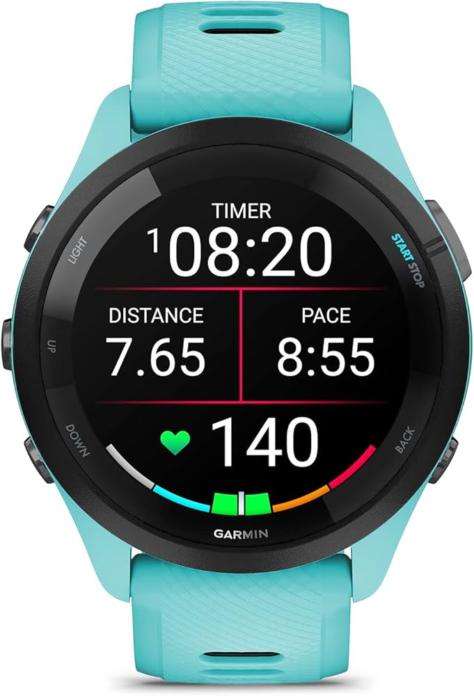 Garmin FORERUNNER 265 MUSIC, WIFI, GPS, EU/PAC, AQUA: Amazon